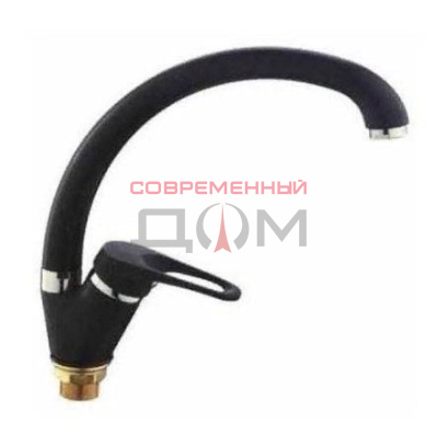Кухонный смеситель FRAP F4113-7 с картриджем, черный